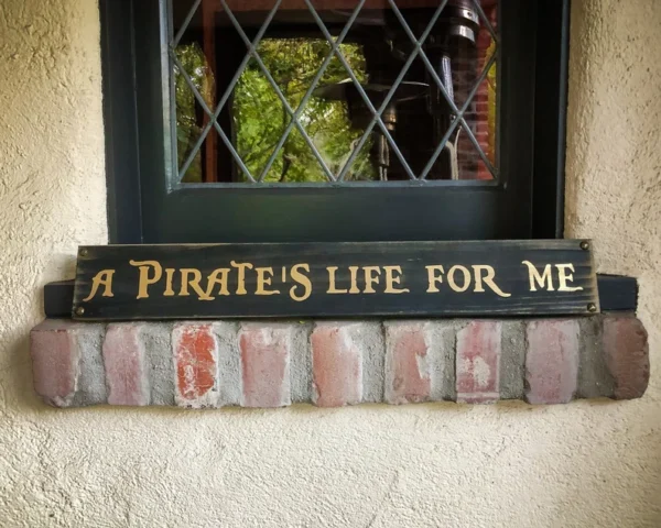 A Pirate's Life for Me, Solid Wood and Paint Rustic Creation, Hand Crafted, High Quality, Bar and Wall Decor, Unique Gift, Rustic and Aged - Image 6