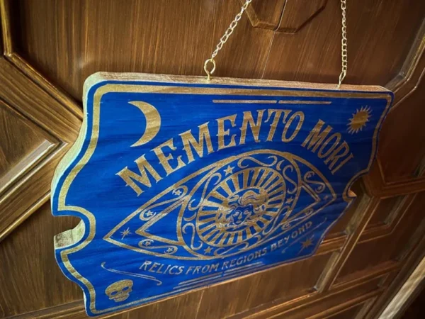 Memento Mori sign: relics from beyond.