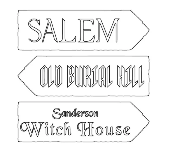 Salem, Old Burial Hill, Sanderson Witch House.