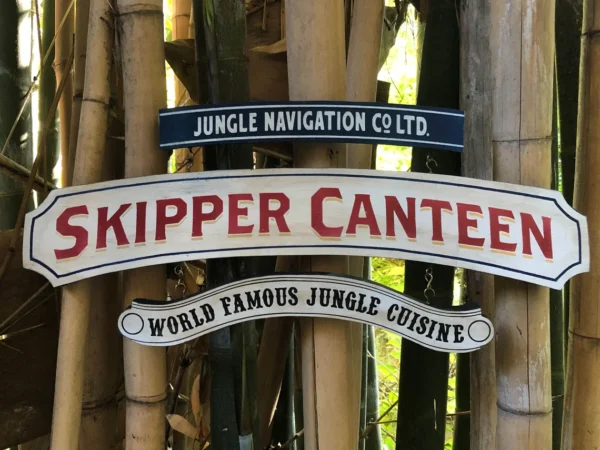 Skipper Canteen: World famous jungle cuisine.