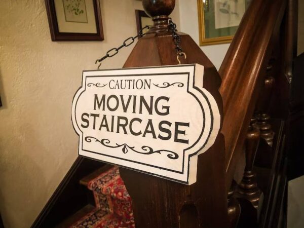 Caution: Moving Staircase ahead.