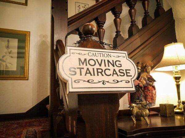 Caution: Moving Staircase ahead.