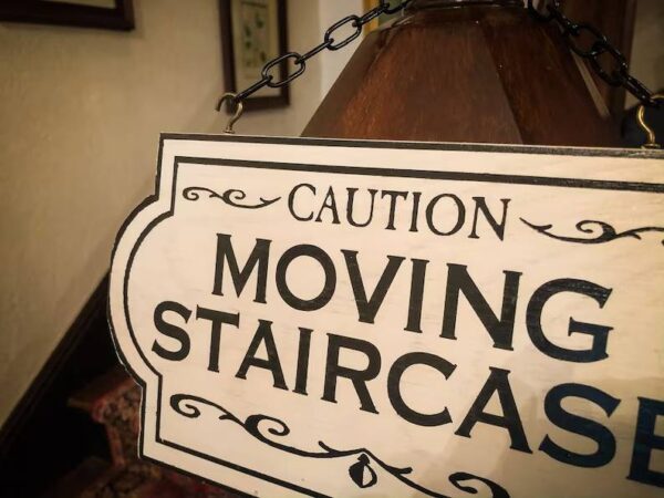 Caution: Moving Staircase ahead