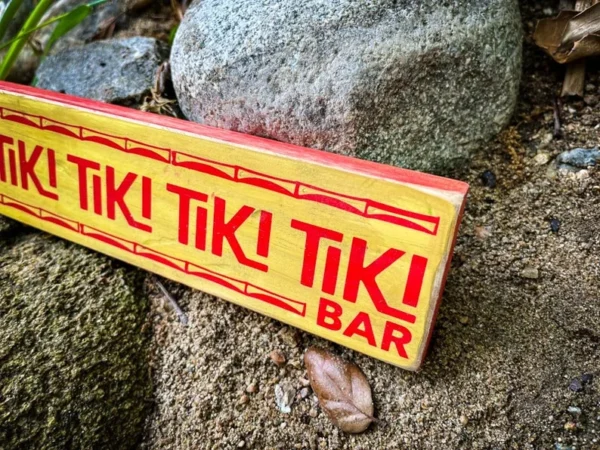 Tiki Tiki Tiki Bar sign.