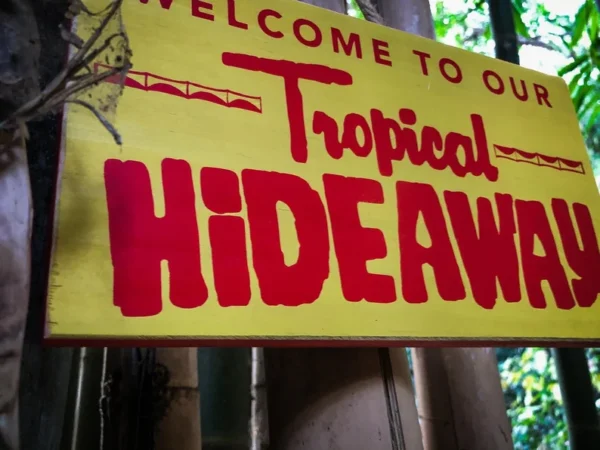 Welcome to our tropical hideaway.