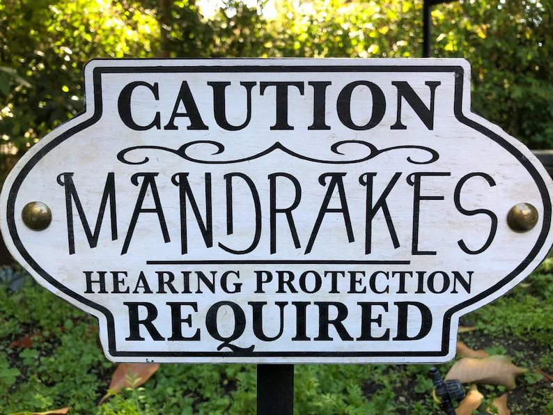 Caution: Mandrake, hearing protection required.