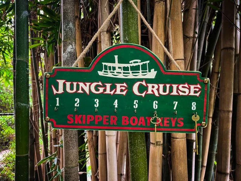 Jungle Cruise skipper boat keys.