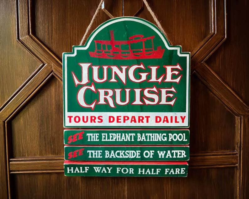 Jungle Cruise tours depart daily.