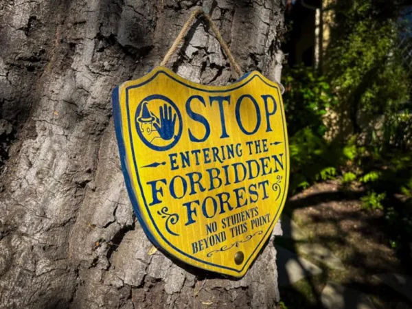 Stop! Forbidden Forest, no students.